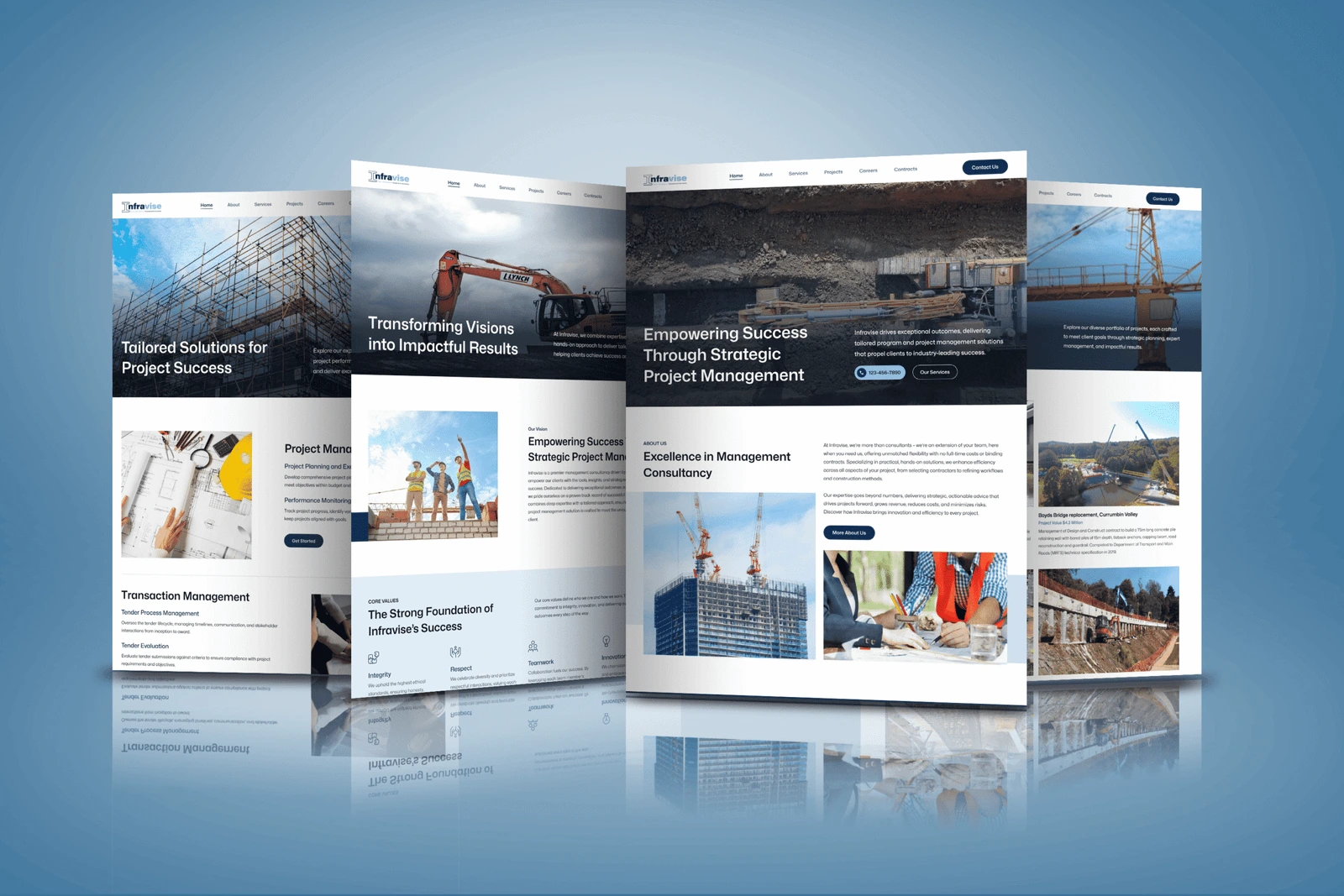 Full Infravise website presentation